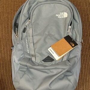The North Face Connector Backpack in Light Blue-Gray